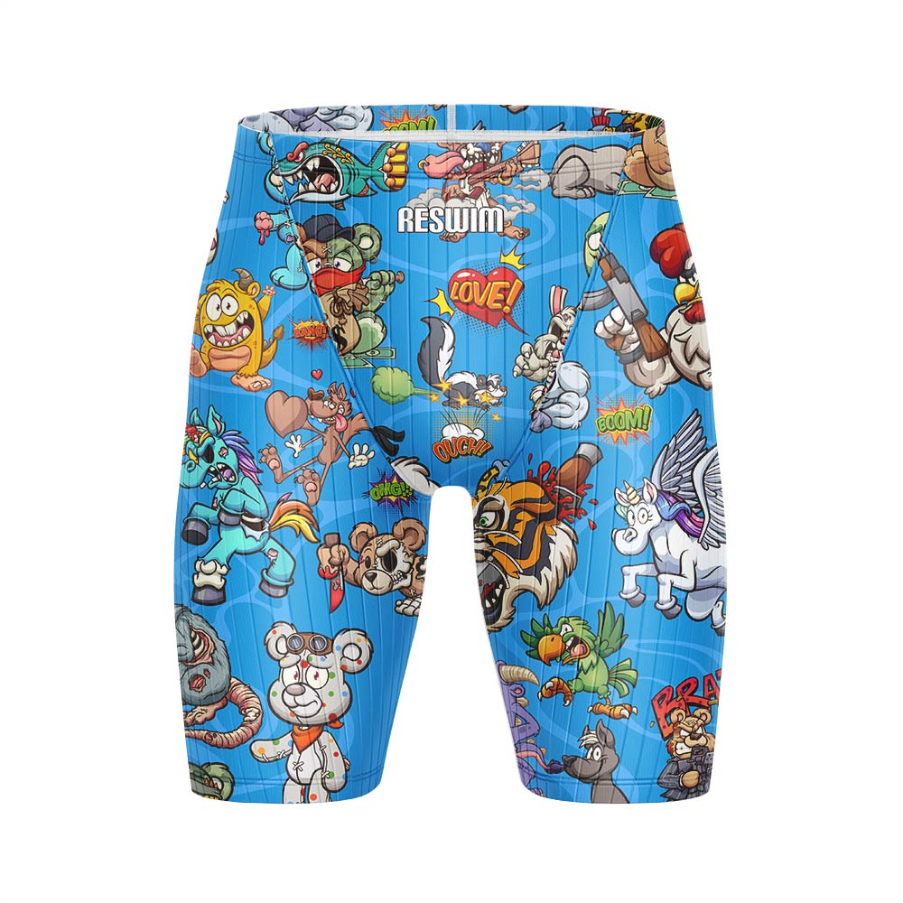 Funny Swim Jammer Swimsuit Sho - Swim Trunk Quick Dry ulasan dan harga