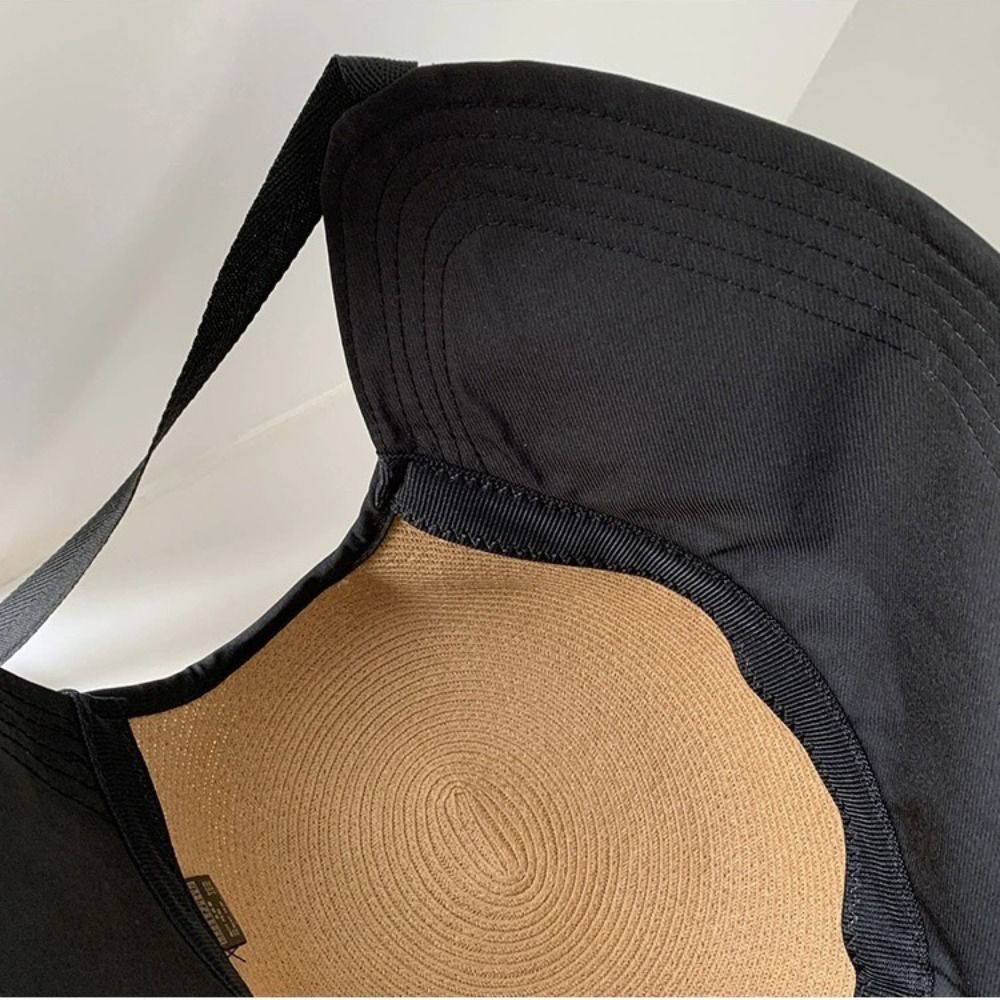 Foldable Shade Sun Caps Foldab - Bucket Hat Straw ulasan dan harga
