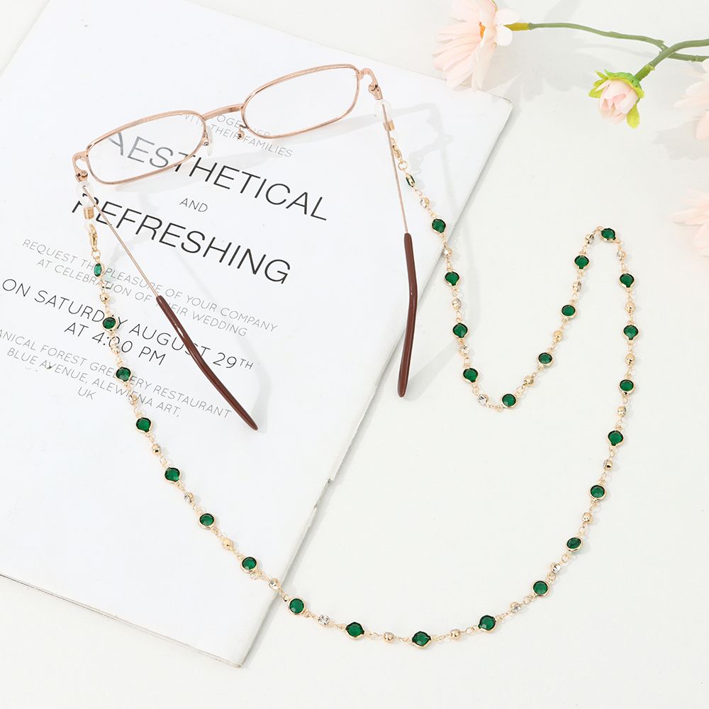 Glasses Chain For Women Acryli - Sunglass Retainer Cord ulasan dan harga